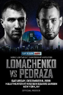 Vasyl Lomachenko vs. Jose Pedraza Trailer