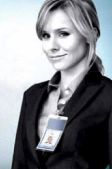 Veronica in the FBI Trailer