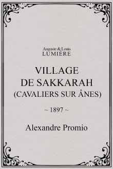 Village de Sakkarah (cavaliers sur ânes) Trailer