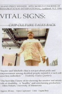 Vital Signs: Crip Culture Talks Back Trailer