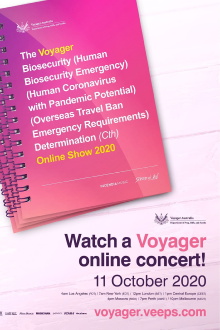 Voyager - Department of Synths and Riffs Online Live Show Trailer