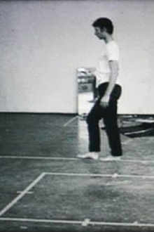 Walking in an Exaggerated Manner around the Perimeter of a Square Trailer