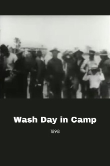 Wash Day in Camp Trailer
