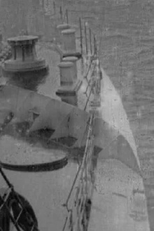 Waves Break on Bow of a Ship Trailer