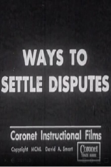 Ways to Settle Disputes Trailer