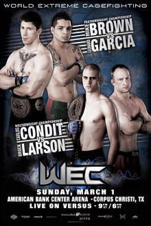 WEC 39: Brown vs. Garcia Trailer