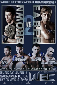 WEC 41: Brown vs. Faber 2 Trailer
