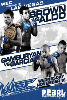 WEC 44: Brown vs. Aldo Trailer