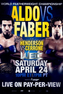 WEC 48: Aldo vs. Faber Trailer
