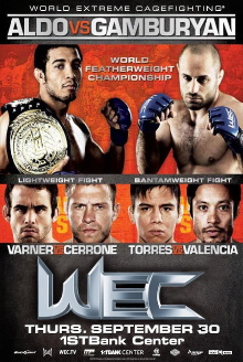 WEC 51: Aldo vs. Gamburyan Trailer