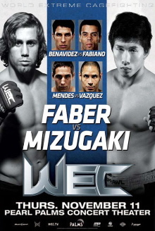 WEC 52: Faber vs. Mizugaki Trailer