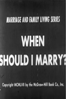 When Should I Marry? Trailer