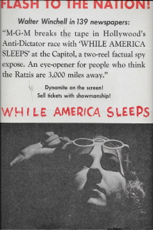 While America Sleeps Trailer