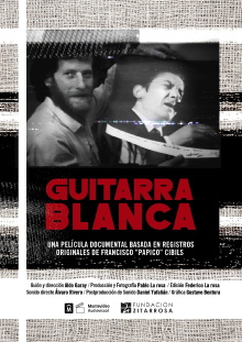 White Guitar Trailer