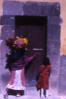 Woman with Flowers Trailer