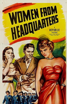 Women from Headquarters Trailer