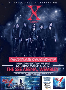 X Japan Live 2017 At The Wembley Arena Trailer