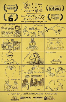 Yellow Sticky Notes: Canadian Anijam Trailer