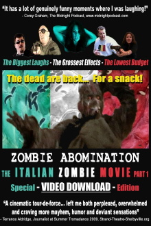 Zombie Abomination: The Italian Zombie Movie - Part 1 Trailer