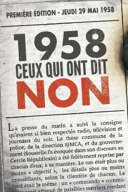 1958: Those Who Said No (2018)