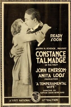 A Temperamental Wife (1919)
