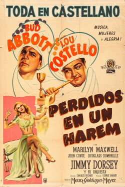 Abbott y Costello: Perdidos en un harém (1944)