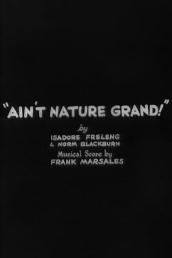 Ain't Nature Grand! (1931)