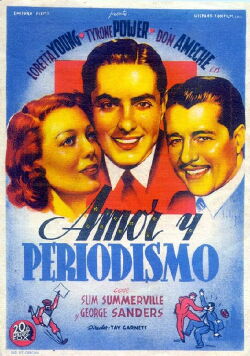 Amor y periodismo (1937)