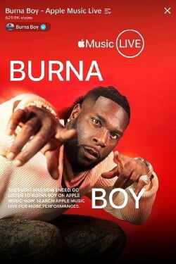 Apple Music Live: Burna Boy (2023)