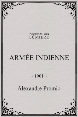 Armée indienne (1901)