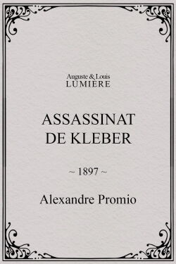 Assassinat de Kleber (1897)