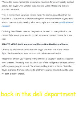 Back in the Deli Department (2018)