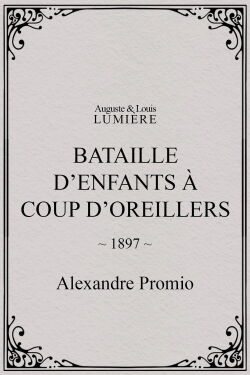 Bataille d’enfants à coup d’oreillers (1897)