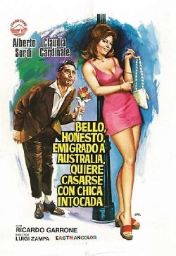 Bello, honesto, emigrado a Australia quiere casarse con chica intocada (1971)