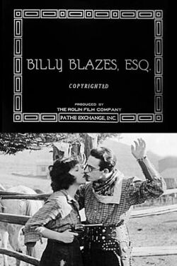 Billy Blazes (1919)