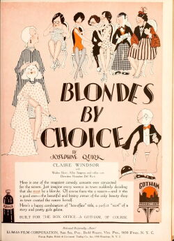 Blondes by Choice (1927)