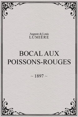 Bocal aux poissons rouges (1897)