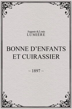 Bonne d’enfants et cuirassier (1897)