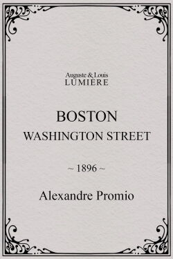 Boston, Washington street (1896)