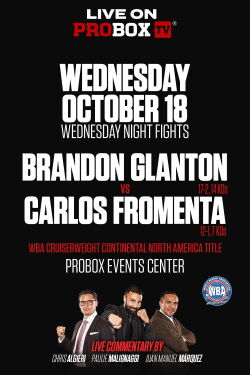 Brandon Glanton vs. Carlos Fromenta (2023)