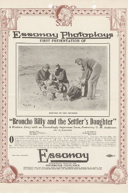 Broncho Billy and the Settler's Daughter (1914)