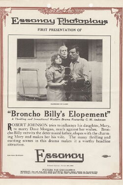 Broncho Billy's Elopement (1913)