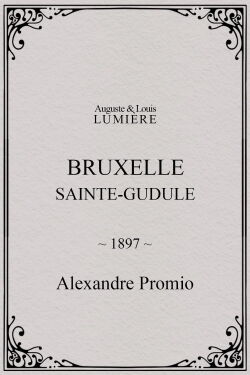 Bruxelles, Sainte-Gudule (1897)