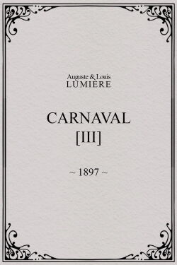 Carnaval, [III] (1897)
