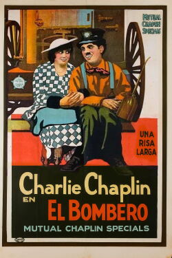 Charlot, bombero (1916)