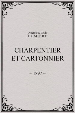 Charpentier et cartonnier (1897)