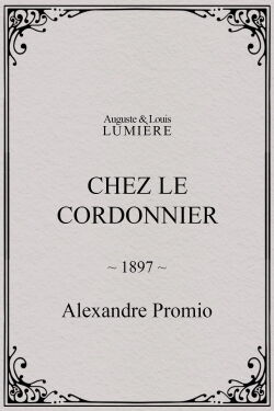 Chez le cordonnier (1897)