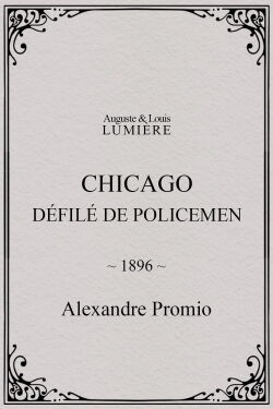 Chicago Police Parade (1896)