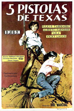 Cinco pistolas de Texas (1966)