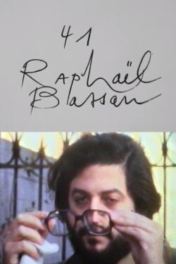 Cinématon n°41 : Raphaël Bassan (1979)